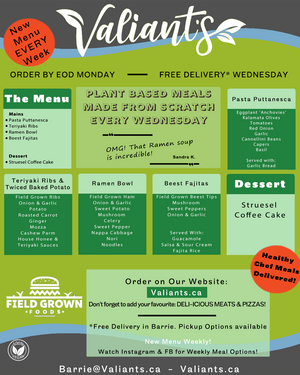 Plant-Based Weekly Meal Box With Dessert