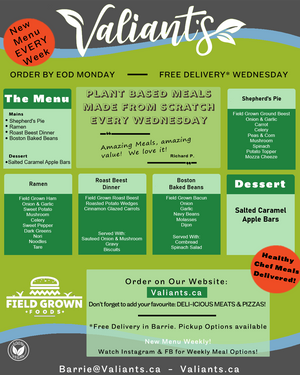 Plant-Based Weekly Meal Box With Dessert