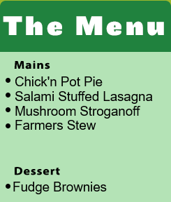 Plant-Based Weekly Meal Box With Dessert