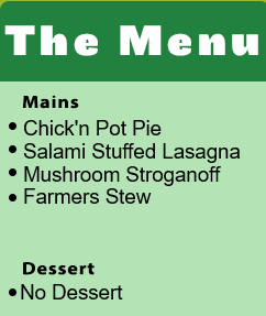 Plant-Based Weekly Meal Box NO Dessert